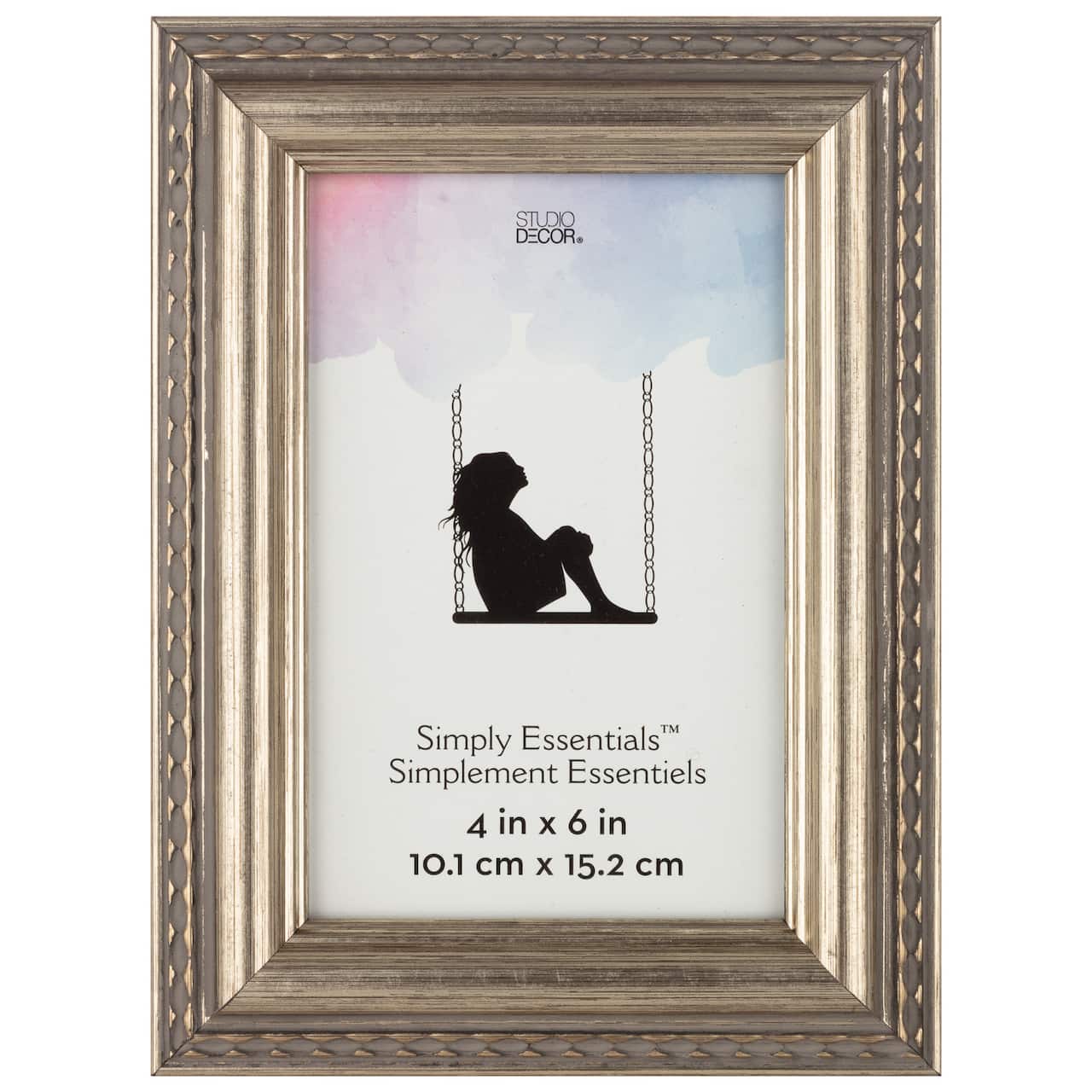 Silver Scallop Edge Frame, Simply Essentials&#x2122; by Studio D&#xE9;cor&#xAE;